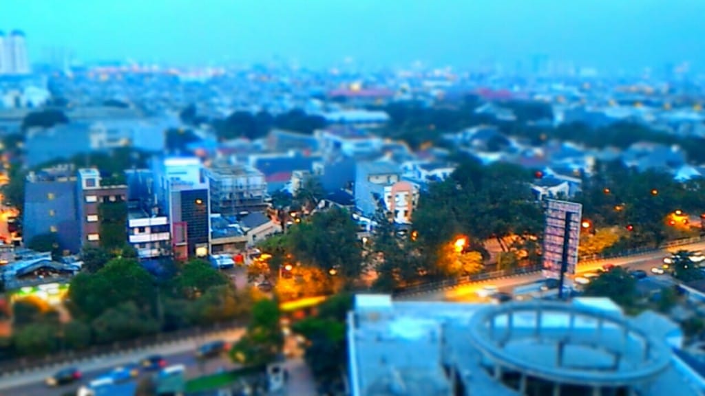 Parkiran Pluit Village, Jakarta